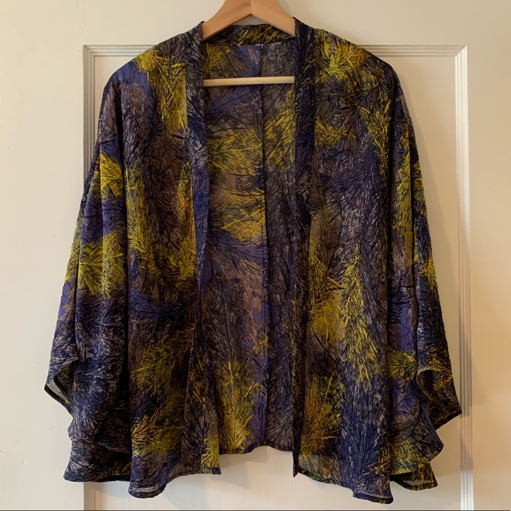 Kimono-Style Wrap with Angel Sleeves